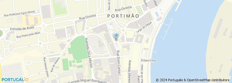 Mapa de Centro de Cardiologia de Portimão, Lda