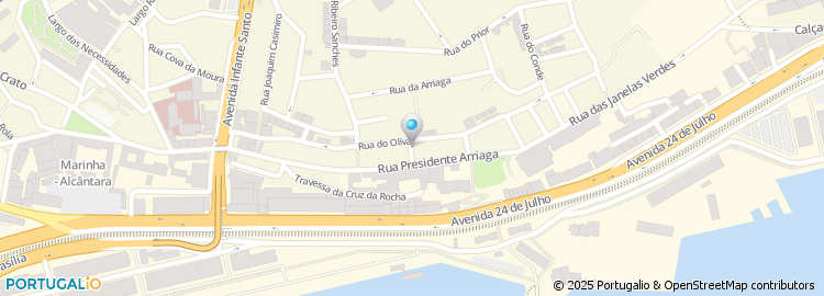 Mapa de Centro de Copias do Chiado