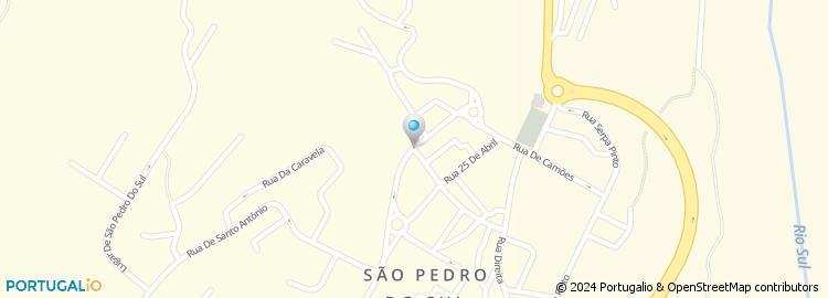 Mapa de Centro de Emprego de Dão-Lafões , S. Pedro do Sul
