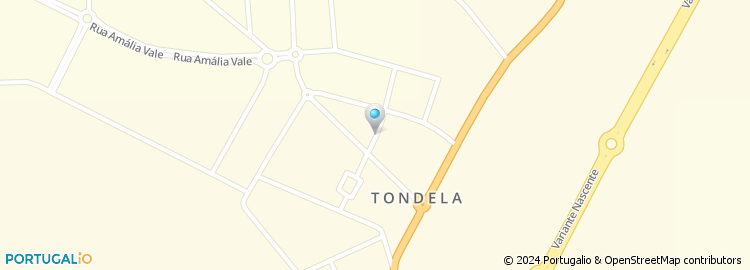 Mapa de Centro de Emprego de Dão-Lafões, Tondela