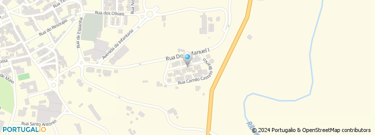 Mapa de Centro de Emprego e Formação Profissional da Guarda, Pinhel