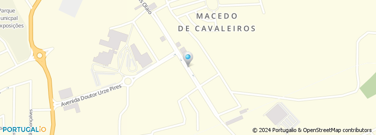 Mapa de Centro de Emprego e Formação Profissional de Bragança, Macedo de Cavaleiros