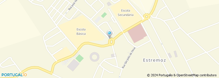 Mapa de Centro de Emprego e Formação Profissional de Évora, Estremoz