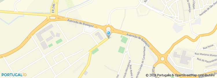 Mapa de Centro de Emprego e Formação Profissional de Portalegre, Elvas