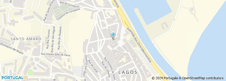 Mapa de Centro de Enfermagem de Lagos, Lda