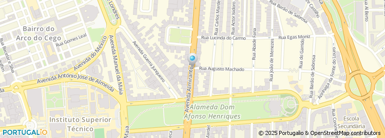 Mapa de Centro de Escritorios da Alameda, Lda