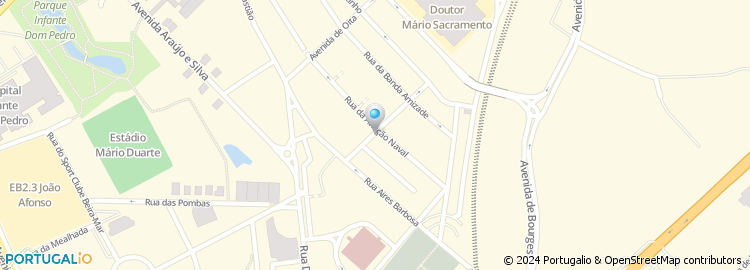 Mapa de Centro de Estetica de Aveiro Pereira & Gomes, Lda