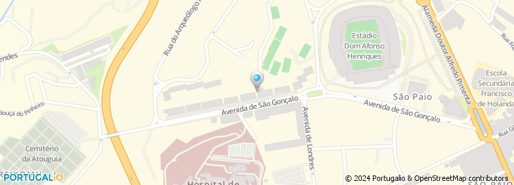 Mapa de Centro de Estudos Fontão Soares