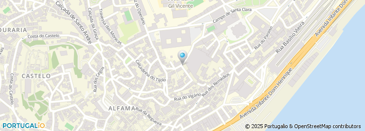 Mapa de Centro de Estudos Judiciarios