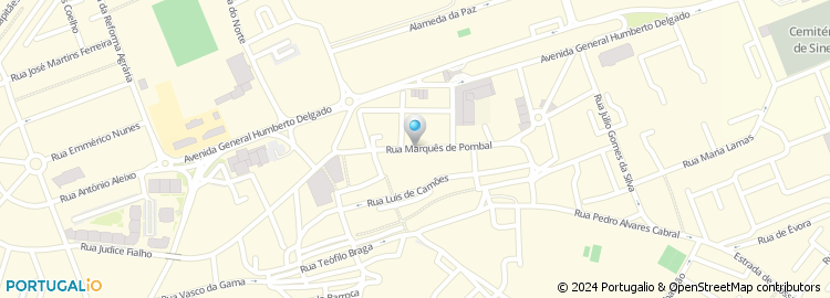 Mapa de Centro de Estudos M. Manuela Eloi, Unip., Lda