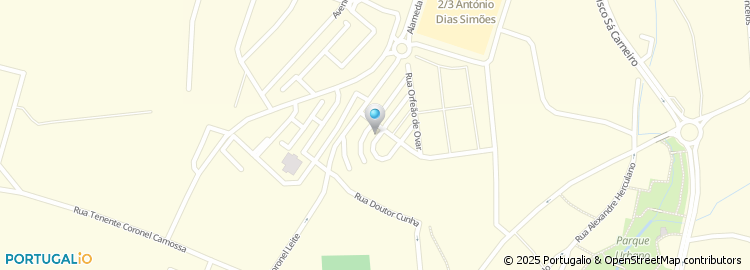 Mapa de Centro de Estudos Ondas Alpha, Unipessoal Lda