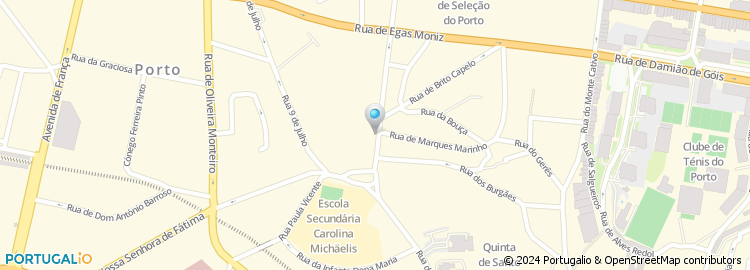 Mapa de Centro de Estudos Pedro Rangel, Unipessoal Lda