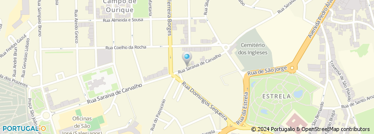 Mapa de Centro de Estudos Universitarios de Lisboa - CEUL