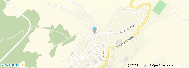 Mapa de Centro de Explicações de Línguas