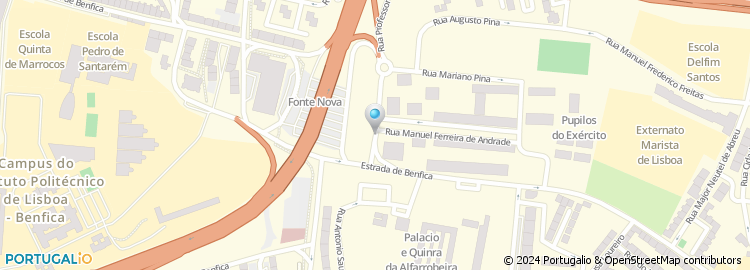 Mapa de Centro de Ingles de Benfica, Lda