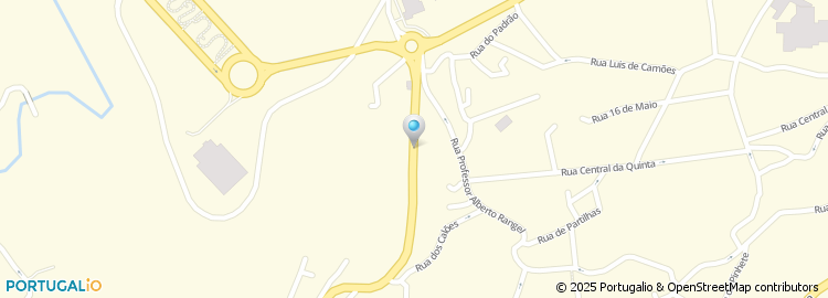 Mapa de Centro de Medicina do Trabalho de Paredes Lda