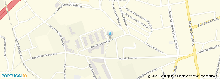 Mapa de Centro de Medicina Física e Reabilitação do Carvalhido, Lda