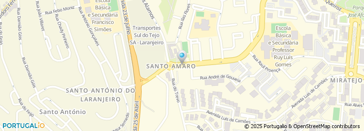 Mapa de Centro de Medicina Santo Amaro, Lda