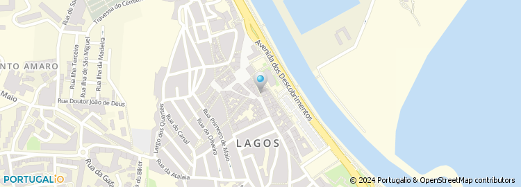 Mapa de Centro de Psicologia Aplicada de Lagos, Lda