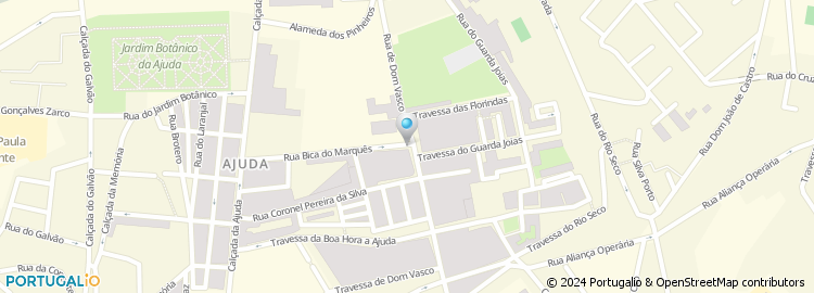 Mapa de Centro de Recuperação e Fisioterapia D. Vasco, Lda