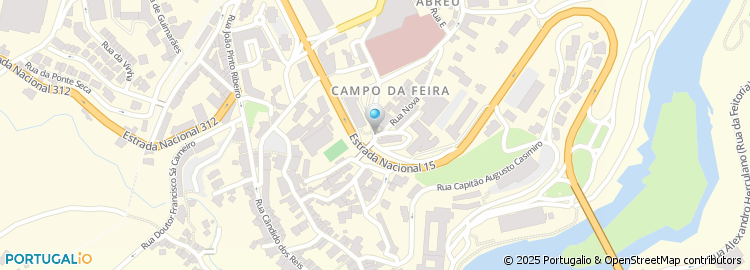 Mapa de Centro de Saúde de Amarante