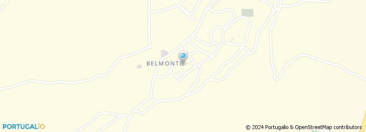 Mapa de Centro de Saúde de Belmonte