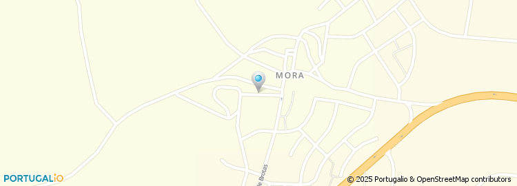 Mapa de Centro de Saúde de Mora