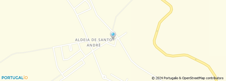 Mapa de Centro de Saúde de Santiago do Cacém - Extensão de Saúde Sto. André