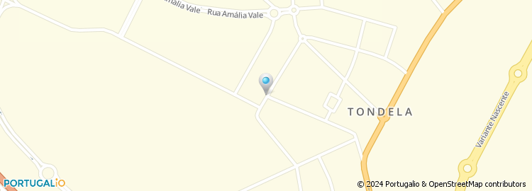 Mapa de Centro de Saúde de Tondela