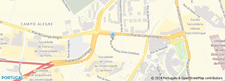 Mapa de Centro de Shiatsuterapia e Acupunctura do Campo Alegre, Lda