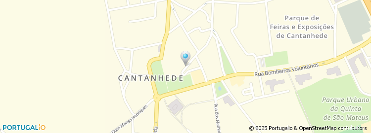 Mapa de Centro Dietetico de Cantanhede