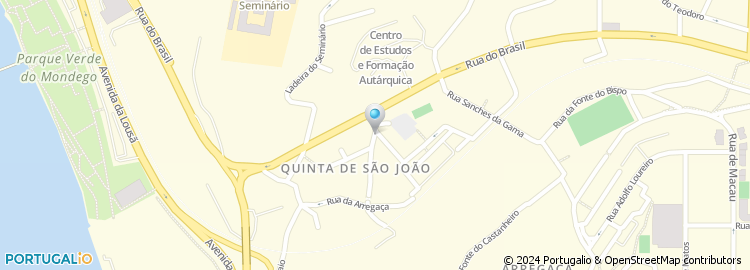 Mapa de Centro Electronico Coimbra - Comércio Compon.Electr.Telecomunicações, Lda