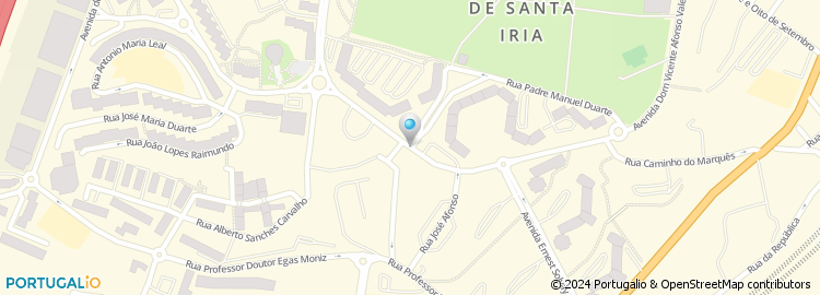 Mapa de Centro Empresarial Povoa de Santa Iria