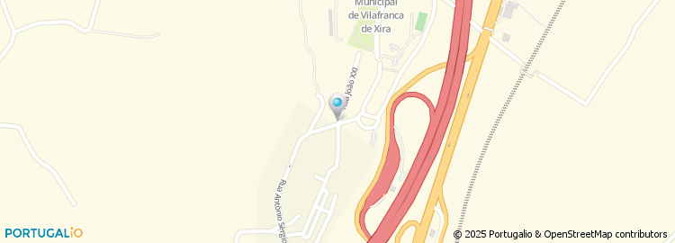 Mapa de Centro Equestre da Leziria Grande, Lda