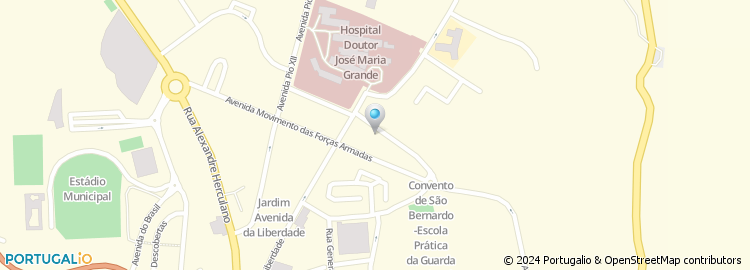 Mapa de Centro Equestre Horta de Santiago, Lda