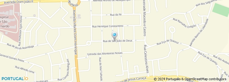 Mapa de Centro Esotérico - Portal dos Arcanjos, Unipessoal Lda