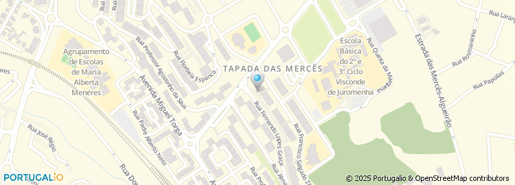 Mapa de Centro Estudos e Explicações A Lupinha
