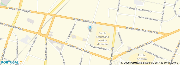 Mapa de Centro Feminino de Beleza e Estetica