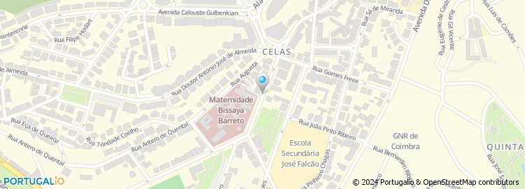 Mapa de Centro Infantil Coimbra
