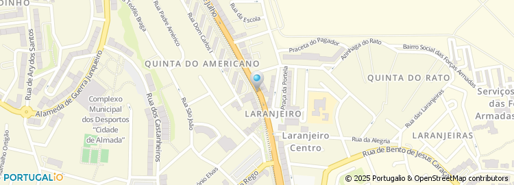 Mapa de Centro Medico Dr. Simas Abrantes, Lda