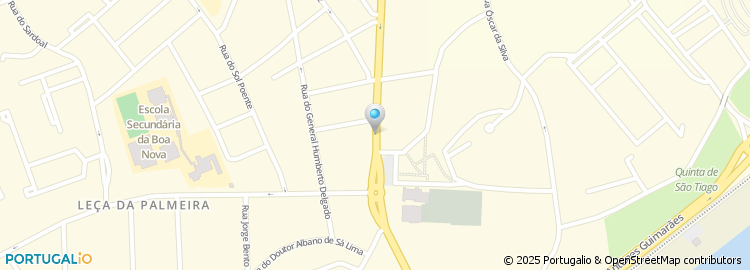 Mapa de Centro Medico e Diagnostico de Leça da Palmeira