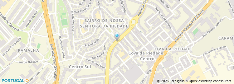 Mapa de Centro Medico e Ecografico de Doutor João Paulo Marques, Unip., Lda