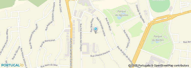 Mapa de Centro Medico Veterinario de Montalvão
