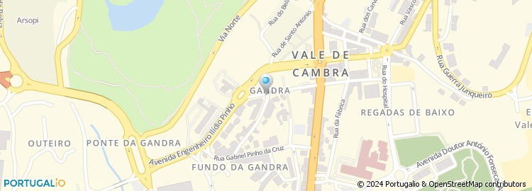 Mapa de Centro Motorizado de Luis Manuel Moreira Pinto