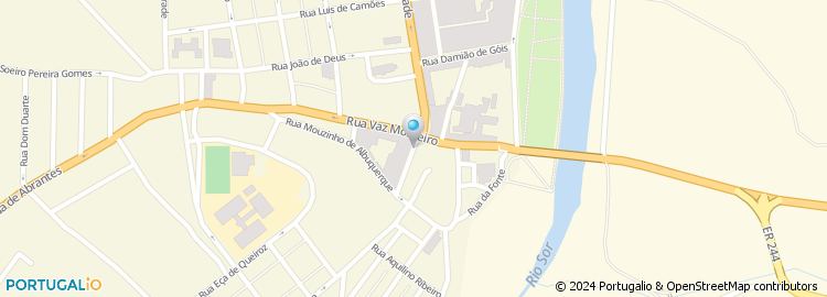 Mapa de Centro Optico de Ponte de Sor, Lda