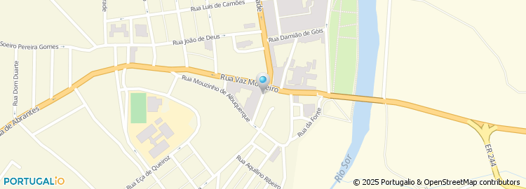 Mapa de Centro Optico de Ponte de Sor, Lda