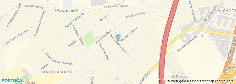 Mapa de Centro optico Luis de Camoes, Lda