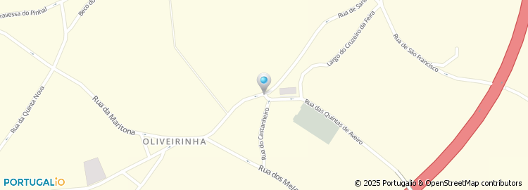 Mapa de Centro Paroquial de São Bernardo