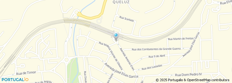 Mapa de Centro Policlinico de Queluz