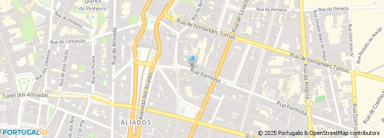 Mapa de Centro Portugues de Artes Marciais
